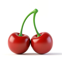 Vibrant red cherries bring a touch of freshness to any setting