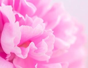 Fototapeta premium Close-up of a delicate pink flower (4)