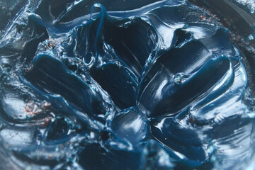 dark blue grease texture and background