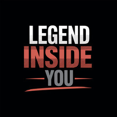 Obraz premium Motivational typography vector t-shirt design print