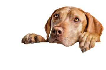 Close-up of dog in studio setting