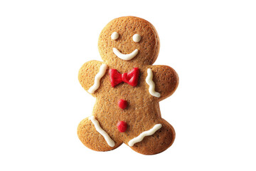 Close-up gingerbread cookies and sweet treats