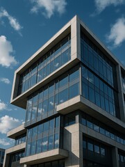 modern office building