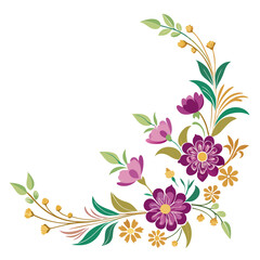 vector floral background