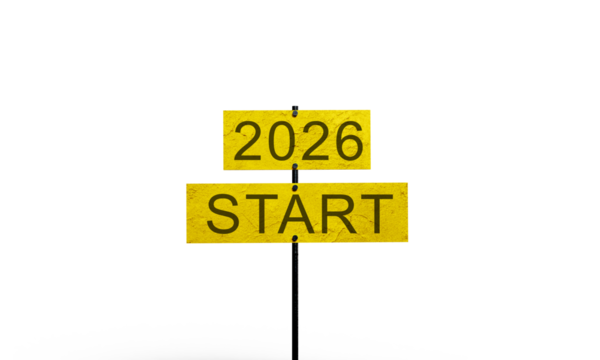 2026 start yellow orange color object icon beginning 2026 start strategy business success future calendar planning change goal 2026 start idea progress financial countdown 2026 start opportunity event