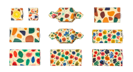 reusable beeswax food wraps ecofriendly sustainable kitchen solution