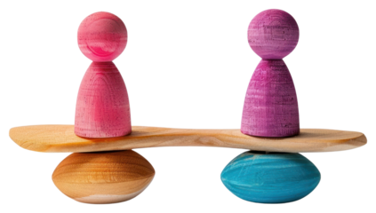 PNG Equal Gender Balance And Parity seesaw toy smoke pipe.