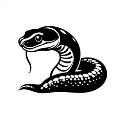 Black Mole Mole Snake Animal Icon