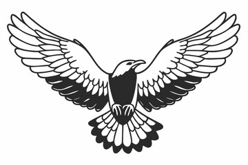 Fototapeta premium eagle vector illustration