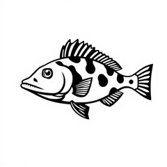 Mangrove Snapper Animal Icon