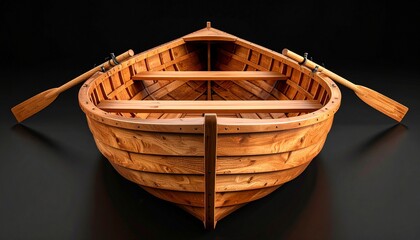 Fototapeta premium old wooden boat