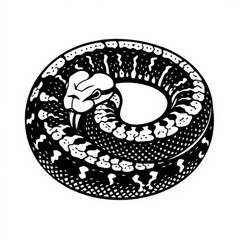Moccasin Snake Animal Icon