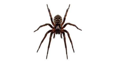 closeup of a dark spider creepy crawler stock photo for halloween designs