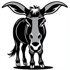 Mule Animal Black Icon
