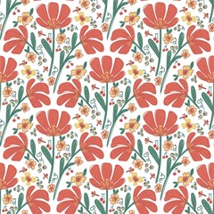 Floral seamless pattern