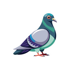 Fototapeta premium blue bird on a branch of tree