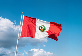 flag of Perú wallpaper