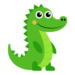 Naklejka premium Crocodile