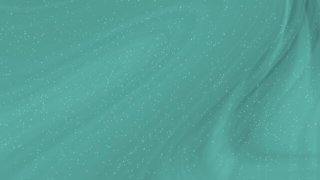 Scattered dots motion enhances the abstract aquamarine starry texture backgrounds ethereal celestial appearance.
