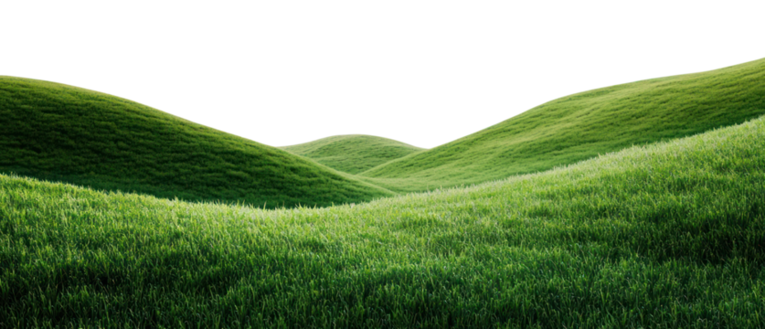 PNG Rolling Green Hills green landscape scenery.