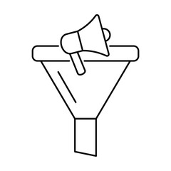Marketing Funnel Icon