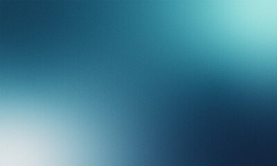 Deep Ocean Blues and Greens with Subtle Light Reflections new 2025 trendy grainy gradient background