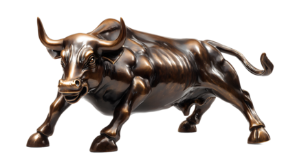 bull,bronze,sculpture,charging,stock,market,finance,power,investment,aggressive,symbol,economy,wallstreet,success,strong,strength,business,isolated,white,statue,animal,energy,force,profit,growth,meta
