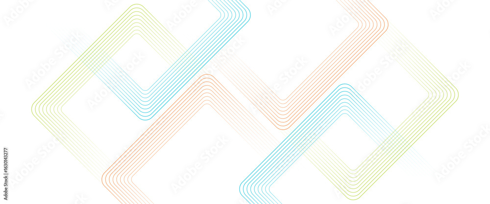 Poster vector abstract colorful geometric square shape background design