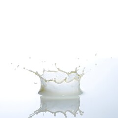 Milk Splash Impact - High Speed Photography