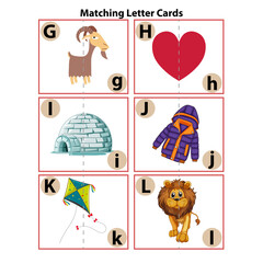 Match Letters Worksheet Activity of kids 32