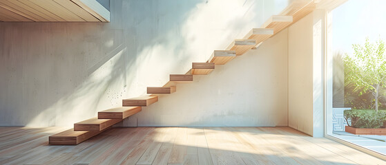 staircase in the house