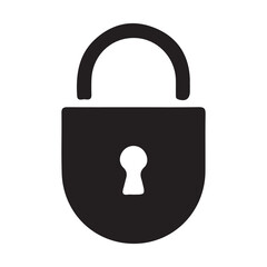 lock icon vector illustration