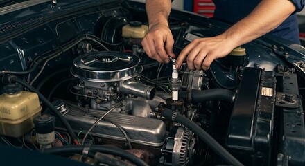 Classic Car Engine Repair: Spark Plug Replacement