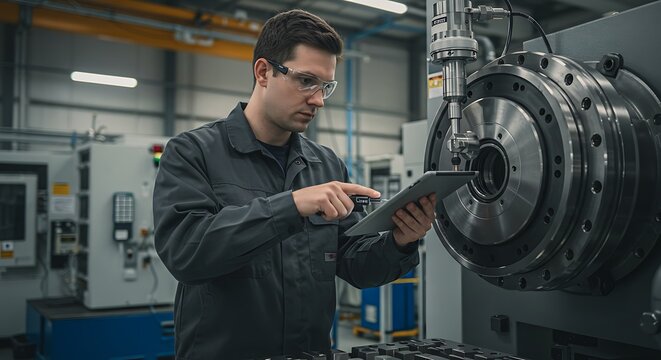 Precision Manufacturing: Digital Control in Metalworking - Powered by Adobe