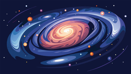 Black and white image of a nebula, showcasing its intricate patterns and textures in a monochromatic palette..eps