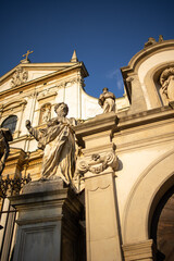 Krakow, Poland. Old Town, centre of Europe