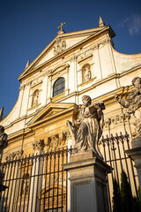Krakow, Poland. Old Town, centre of Europe