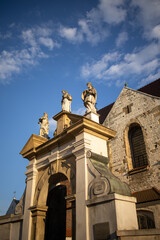 Krakow, Poland. Old Town, centre of Europe