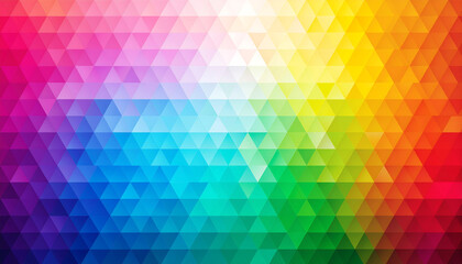 Seamless vector pattern of geometric triangles