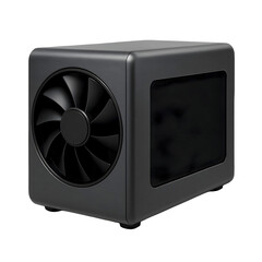 Fototapeta premium Compact Portable Heater Fan for Indoor Use