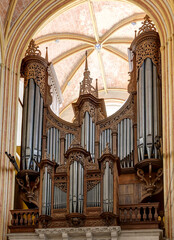 Cathédrale Saint-Corentin à Quimper dans le département du Finistère - Bretagne