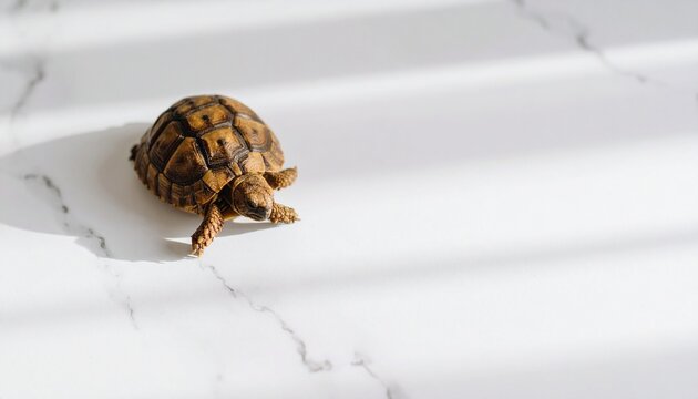 macro of a snail on the ground - Powered by Adobe