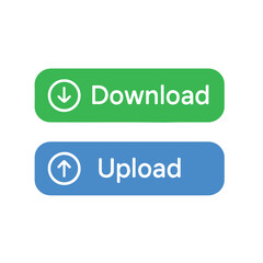 download and upload button