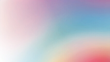 Tender Soft Gradient Mesh Blue, Orange Color Overlay Vector Background. Abstract Dreamy Magic Sky, Sea Pearlescent Wallpaper.