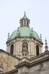 Fototapeta premium Element of the facade of Como Cathedral