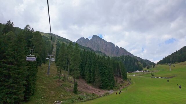 Hiking near Punta Ces - Italy