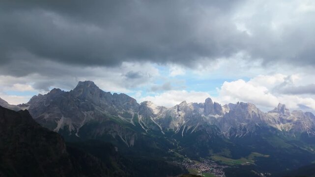 Hiking near Punta Ces - Italy