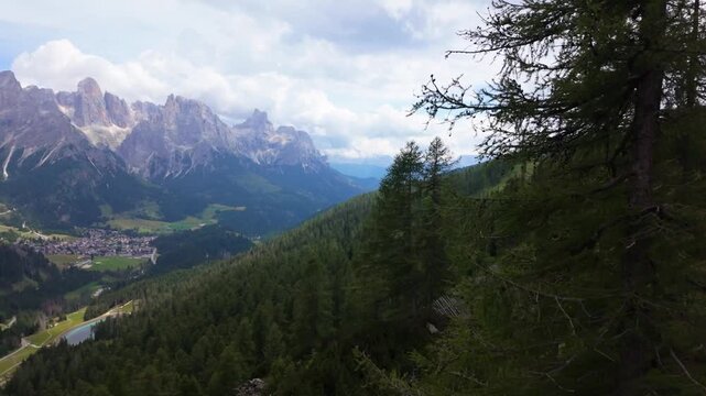 Hiking near Punta Ces - Italy