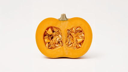studio quality split pumpkin image