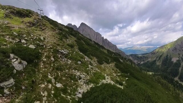 Hiking near Punta Ces - Italy